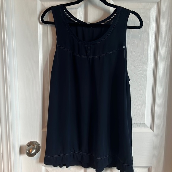 Kismet Navy Dress Tank - Picture 1 of 5